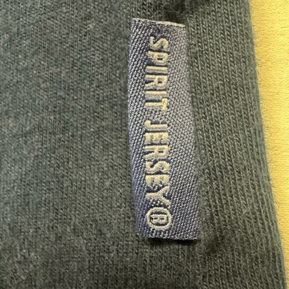 Alisal Ranch Long Sleeve V- Neck Long Sleeve Top Women Size L Red White Blue - Picture 4 of 5